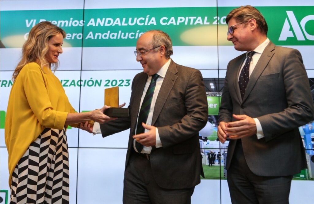 CTA entrega el premio Andalucía Capital a Keyter Technologies en la categoría de Internacionalización