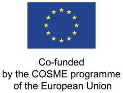 Logo del programa COSME de la UE