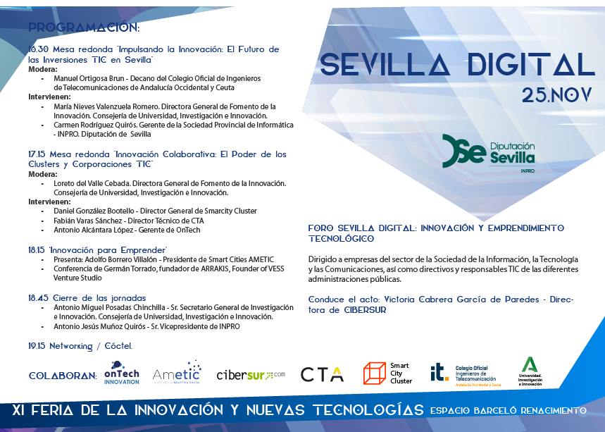 Programa Sevilla Digital 25 nov