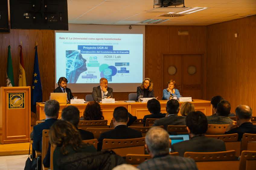 Encuentro de rectores y rectoras organizado por la CRUE en la UPO, Sevilla.